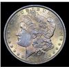 Image 2 : 1880-p Rainbow Toned Morgan Dollar $1 Grades Choice Unc