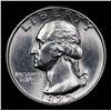 Image 2 : 1932-p Washington Quarter 25c Grades Choice+ Unc
