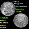 Image 1 : 1882-s Morgan Dollar $1 Grades Choice+ Unc