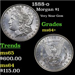 1888-o Morgan Dollar $1 Grades Choice+ Unc