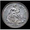 Image 2 : 1876-p Seated Liberty Dime 10c Grades Select Unc