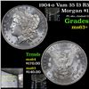 Image 1 : 1904-o Vam 35 I3 R5 Morgan Dollar $1 Grades Select+ Unc
