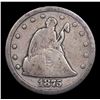 Image 2 : 1875-s Twenty Cent Piece 20c Grades vg+