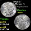 Image 1 : 1902-o Morgan Dollar $1 Grades Choice+ Unc