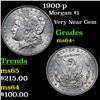 Image 1 : 1900-p Morgan Dollar $1 Grades Choice+ Unc