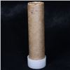 Image 3 : ***Auction Highlight*** Uncirculated 1c orig shotgun roll, 1943-p Steel cents In Old Brinks wrapper 