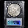 Image 5 : 5 Unc Morgan $1 Graded By PCGS Mixed Dates From The McClaren Collection