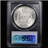 Image 7 : 5 Unc Morgan $1 Graded By PCGS Mixed Dates From The McClaren Collection