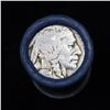 Image 2 : Buffalo Nickel Shotgun Roll in Old Bank Style 'Bell Telephone'  Wrapper 1920 & d Mint Ends