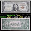 Image 1 : 1935A $1 Silver Certificate Hawaii, Signatures of Julian & Morgenthau Grades