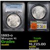 Image 1 : ***Auction Highlight*** PCGS 1885-o Morgan Dollar $1 Graded ms66 By PCGS (fc)