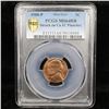 Image 4 : ***Auction Highlight*** PCGS 1980-p Mint Error Jefferson Nickel 5c Graded ms64 rb By PCGS (fc)