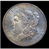 Image 2 : ***Auction Highlight*** 1883-o Rainbow Toned Morgan Dollar $1 Graded GEM+ Unc By USCG (fc)