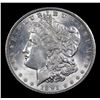 Image 2 : ***Auction Highlight*** 1891-p Morgan Dollar $1 Graded Choice Unc By USCG (fc)