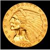 Image 2 : ***Auction Highlight*** 1928-p Gold Indian Quarter Eagle $2 1/2 Graded Select Unc By USCG (fc)