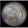 Image 3 : ***Auction Highlight*** 1886-p Rainbow Toned Morgan Dollar $1 Graded GEM+ Unc By USCG (fc)