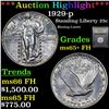 Image 1 : ***Auction Highlight*** 1929-p Standing Liberty Quarter 25c Graded GEM+ FH By USCG (fc)