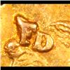 Image 4 : ***Auction Highlight*** 1856-FD BG-107 R4 California Fractional Gold 25c Grades GEM Unc (fc)