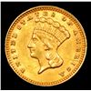Image 2 : ***Auction Highlight*** 1874 Gold Dollar $1 Grades Select Unc (fc)