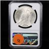 Image 3 : NGC 1923-p Peace Dollar $1 Graded ms63 By NGC