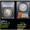 Image 1 : PCGS 1881-s Morgan Dollar $1 Graded ms64 pl By PCGS
