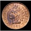 Image 2 : 1901 Indian Cent 1c Grades Choice+ Unc RB