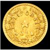Image 3 : 1857-p California Gold Token Grades Select Unc PL