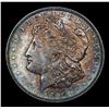 Image 2 : 1921-d Rainbow Toned Morgan Dollar $1 Grades Choice Unc