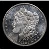 Image 2 : 1881-s /s Morgan Dollar $1 Grades GEM+ PL