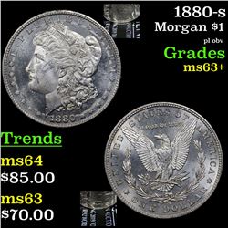 1880-s Morgan Dollar $1 Grades Select+ Unc