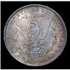Image 3 : 1884-o Rainbow Toned Morgan Dollar $1 Grades Choice+ Unc