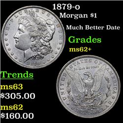 1879-o Morgan Dollar $1 Grades Select Unc
