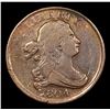 Image 2 : 1804 Draped Bust Half Cent 1/2c Grades vf+