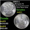Image 1 : 1882-s Morgan Dollar $1 Grades Choice+ Unc