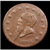 Image 2 : 1863 Lindenmueller Civil War Token 1c Grades f+