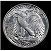 Image 3 : 1942-p Walking Liberty Half Dollar 50c Grades Choice Unc