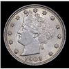 Image 2 : 1903 Liberty Nickel 5c Grades Select Unc
