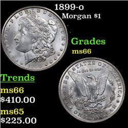 1899-o Morgan Dollar $1 Grades GEM+ Unc
