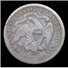 Image 3 : 1876-cc Seated Liberty Quarter 25c Grades vf++