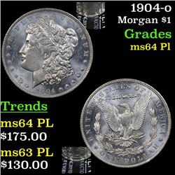 1904-o Morgan Dollar $1 Grades Choice Unc PL