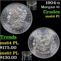 1904-o Morgan Dollar $1 Grades Choice Unc PL