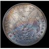 Image 3 : 1878-p 7tf Rainbow Toned Morgan Dollar $1 Grades Select Unc