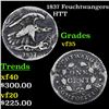 Image 1 : 1837 Feuchtwangers Hard Times Token 1c Grades vf++