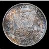 Image 3 : 1904-o Rainbow Toned Morgan Dollar $1 Grades GEM Unc