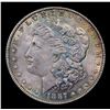 Image 2 : 1887-p Rainbow Toned Morgan Dollar $1 Grades Select+ Unc