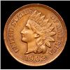 Image 2 : 1902 Indian Cent 1c Grades Select Unc RB