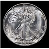 Image 2 : 1945-s Walking Liberty Half Dollar 50c Grades GEM+ Unc