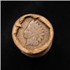 Image 2 : Mixed small cents 1c orig shotgun roll, 1917-d Wheat Cent, 1896 Indian Cent other end, McDonalds Wra