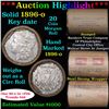 Image 1 : ***Auction Highlight*** Full solid Key date 1896-o Morgan silver dollar roll, 20 coins (fc)