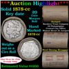 Image 1 : ***Auction Highlight*** Full solid date 1878-cc Morgan silver $1 roll, 20 coins (fc)